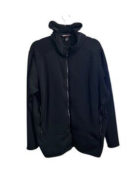 Kirkland Signature Mens Black Fleece Hoodie Jacket XXLT Full-Zip